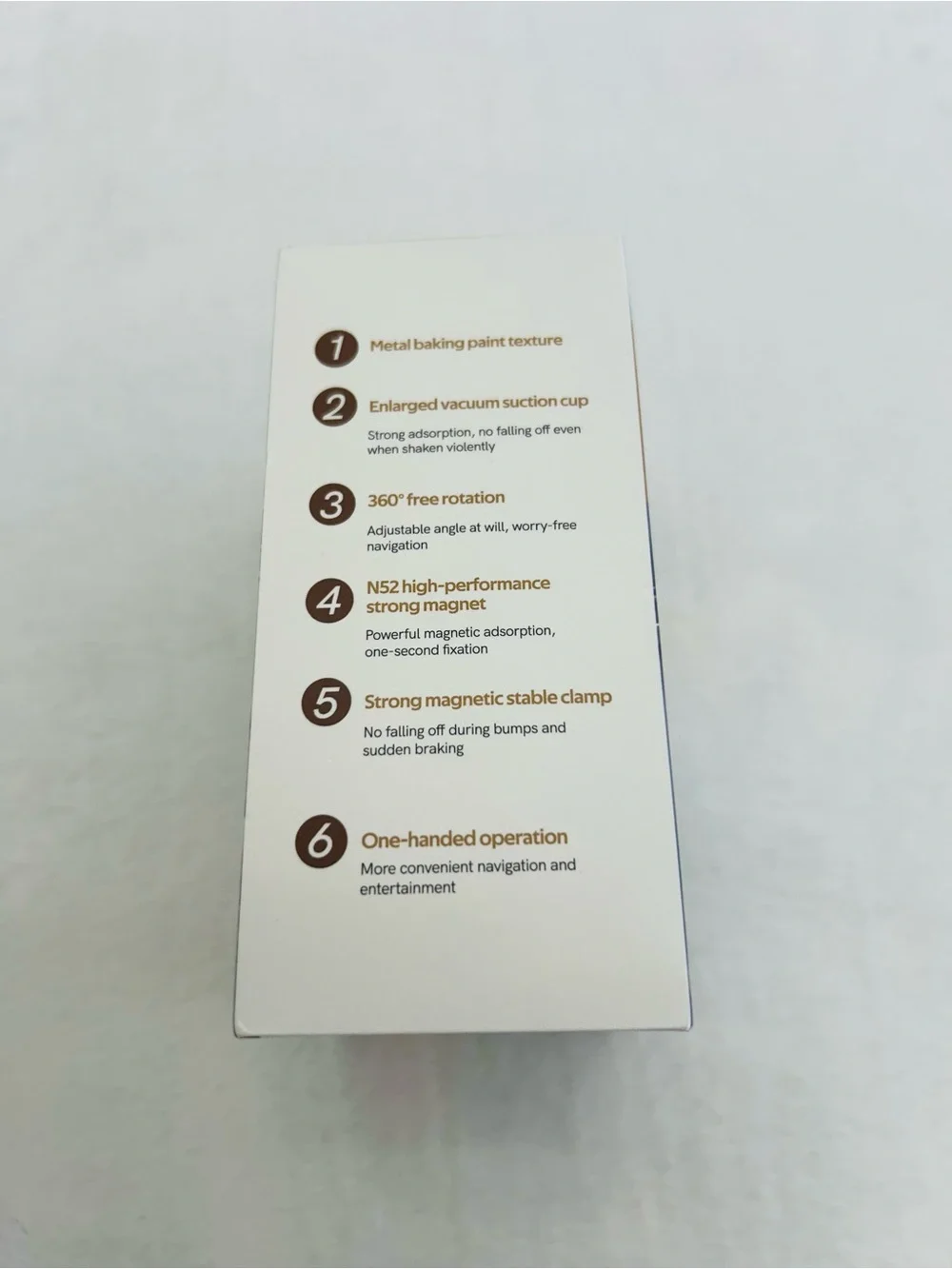Magnetic Phone Bracket Car Mount - Gold & Silver